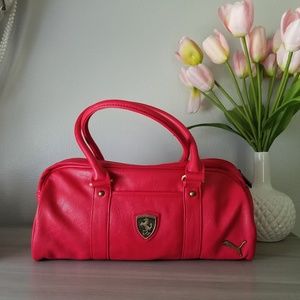 puma ferrari handbag pink